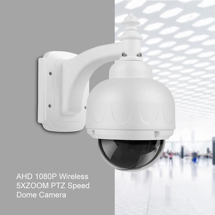 Caméra de surveillance dôme extérieur wifi longue portée 