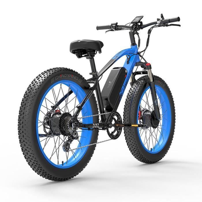 LANKELEISI MG740 PLUS VTT electrique a double moteur 1000WX2 26 FAT BIKE Cdiscount Sport