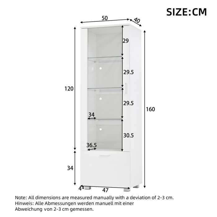 Vitrine Acrylique Transparente Avec Socle En Bois – Plusieurs Tailles – Protection Poussière, Visibilité 360° – Pour Figurines Et Collections
