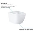 Cuvette WC suspendue - GROHE Euro Ceramic - A suspendre - Blanc alpin-6