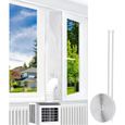 Joint de Fenêtre pour Climatiseurs Joint de Fenêtre de Climatiseur Mobile Kit Calfeutrage Climatiseur 400CM Convient Blanc 4M