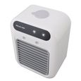 Mini climatiseur portable – Nosheir – Refroidisseur d'air USB 500ml efficace et silencieux – Pour bureau, chambre et camping – Blanc