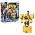 Figurine Transformers EarthSpark Spin Changer Bumblebee et Mo Malto - HASBRO - Bleu - Mixte - A partir de 6 ans-0