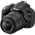 NIKON D3200 - Appareil photo numérique + objectif 18-55 mm VR II - Noir-0