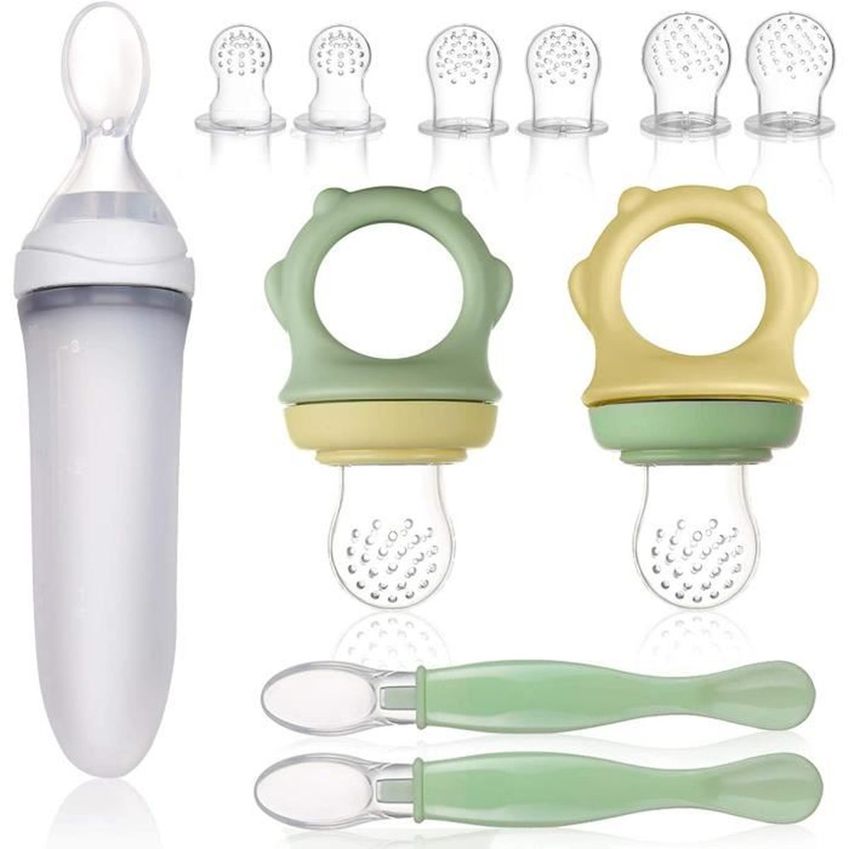 Tetine Grignoteuse Bebe 6 Tetine D Alimentation Pour Bebe 3 Tailles Silicone Sucette Fruits Bebe Sans Bpa Avec Cuillere A Bebe Cdiscount Puericulture Eveil Bebe Tetine Grignoteuse Bebe 6 Tetine D Alimentation Pour Bebe 3 Tailles Silicone Sucette Fruits Bebe Sans Bpa Avec Cuillere A Bebe Cdiscount Puericulture Eveil Bebe