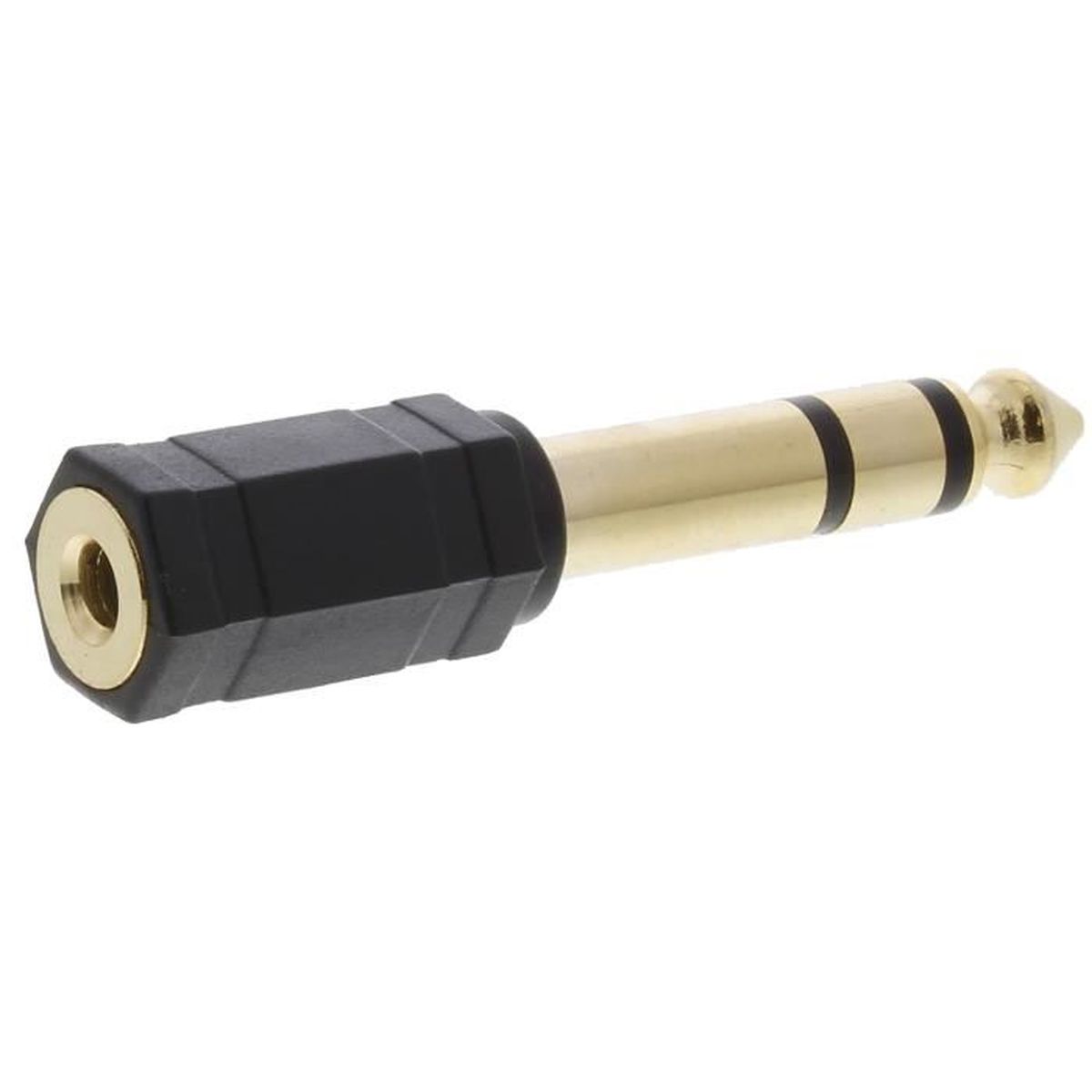 Adaptateur audio Fiche JACK 6.35 mm vers 3.5mm mâle/femelle Casque Stéréo  TOP 1 - Cdiscount TV Son Photo