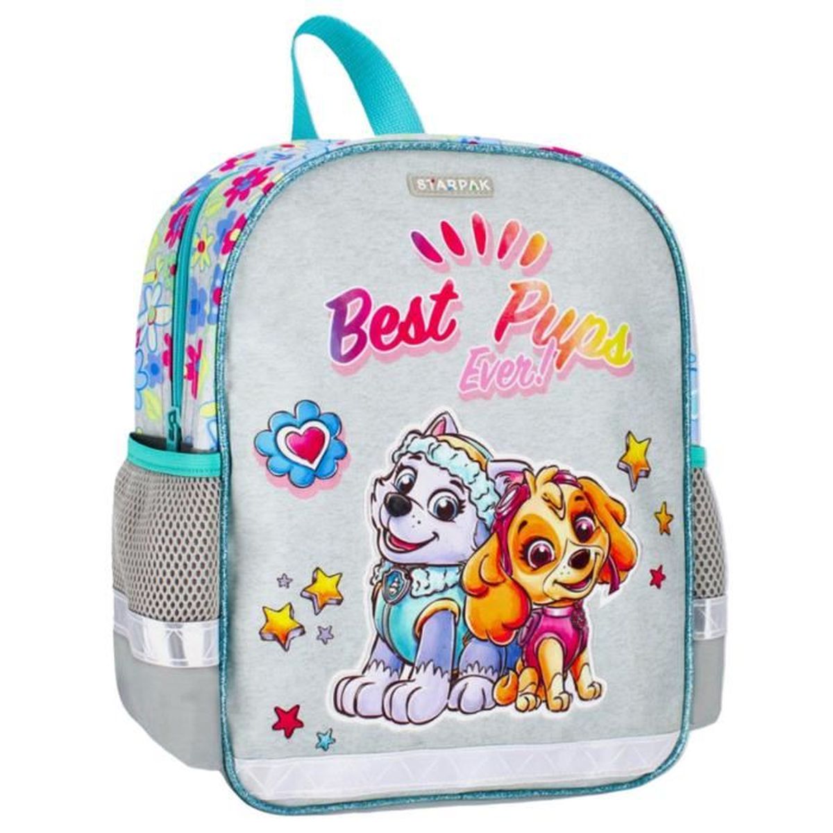 Short Paw Patrol Skye & Everest Pour Fille | 100% Coton - Violet | Taille Normal