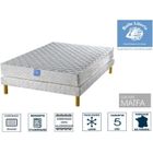 AMELINE BELLE LITERIE Ensemble matelas Rubis BELLE LITERIE 90x190 + sommier tapissier + jeu de 4 pieds offerts
