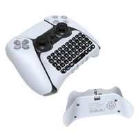 JYS P5121 Compatible avec la manette PS5 clavier Bluetooth 500mAh clavier de jeu sans fil haut-parleur intégré Chat vocal