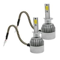 Ampoules Phare LED H1 Mini C6 120W 8000lm 6000K - Éclairage Ultra-Puissant, Compatible 12/24V