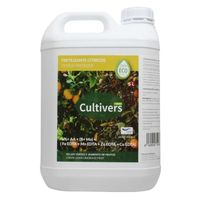 CULTIVERS Engrais Bio Agrumes Liquide 5 L - Feuilles Plus Vertes et Augmente la Taille des Fruits - Engrais 100% Naturel