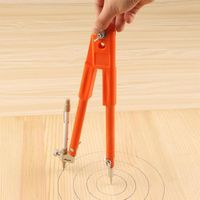 L - Compas de précision pour charpentier, pour le travail du bois, avec des séparateurs réglables de grand di