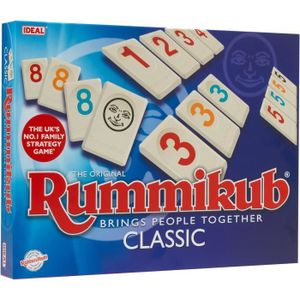 JEU SOCIÉTÉ - PLATEAU Rummikub Classic game: Brings people together Fami