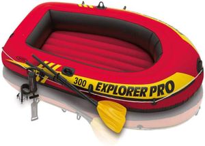 Bateau Gonflable Intex Seahawk 2 - 68347NP Avec Rames Et Pompe - Bateau 2 Places