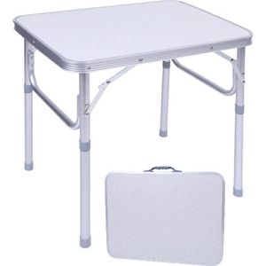 3x Chaise Pliante Bleu Mobilier de camping-Set Alu Table de camping table /'montagnes/' 90x60cm 4tlg