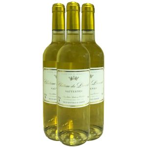 VIN BLANC Château du Levant Sauternes Blanc 2022 - Lot de 3x