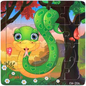 PUZZLE Serpent - Puzzle Montessori 20 pièces jouets pour 