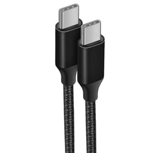 CÂBLE TÉLÉPHONE Câble USB-C vers USB-C Charge Rapide 3A pour OPPO 