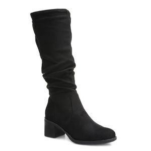 bottes femme large mollet pas cher