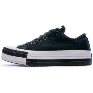 converse noires plateforme