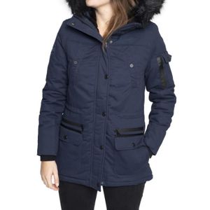 Doudoune courte hotsell bleu marine femme