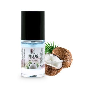 HUILE A CUTICULE Huile de cuticule parfumée à la Noix de Coco - OCIBEL - 5 ml - Hydratation et durcissement des ongles