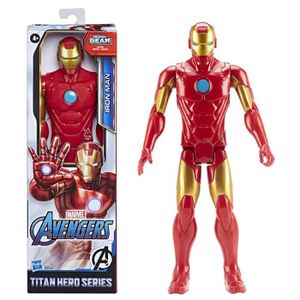 FIGURINE - PERSONNAGE Figurine Captain America 30 cm - Avengers - HASBRO - Articulée et avec bouclier