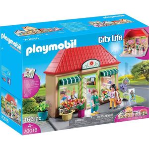 UNIVERS MINIATURE PLAYMOBIL - City Life La Ville - Magasin de fleurs