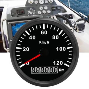 GPS AUTO Qiilu Odomètre GPS Compteur de Vitesse GPS 3‑3/8 p