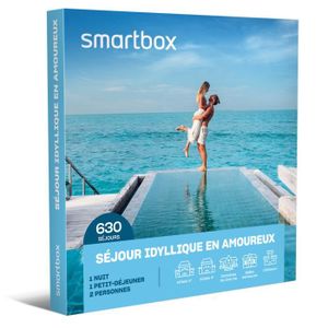 COFFRET SÉJOUR SMARTBOX - Séjour idyllique en amoureux - Coffret 