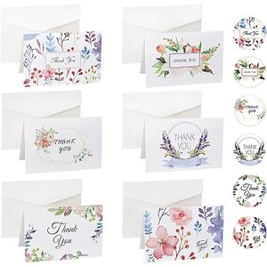 ENVELOPPE DUGYIRS 48 Pièces Cartes de Remerciement Merci Car