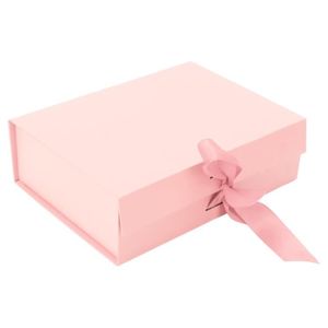 Boîte cadeau Boîte-cadeau pliable couleur unie réutilisable boî