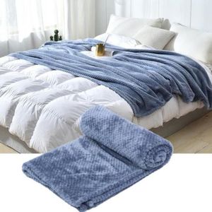 cokil Couvertures de Corail de Couverture de climatisation de Bureau Doux et Confortable Simple Collections literie