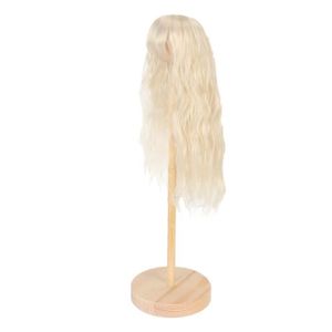 ACCESSOIRE POUPÉE Fangming-Perruque cheveux de poupée longueur bouclée pour poupée 1/6 15.5-17cm