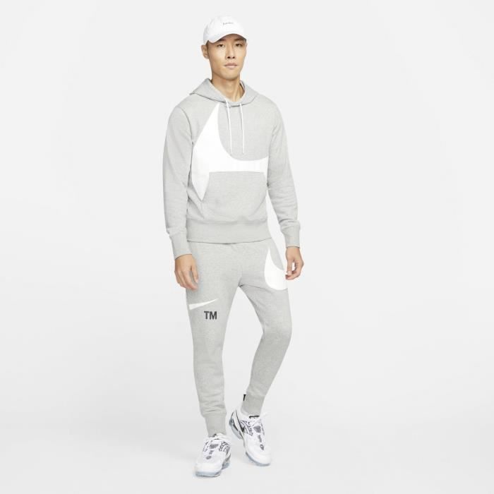 ensemble nike swoosh gris