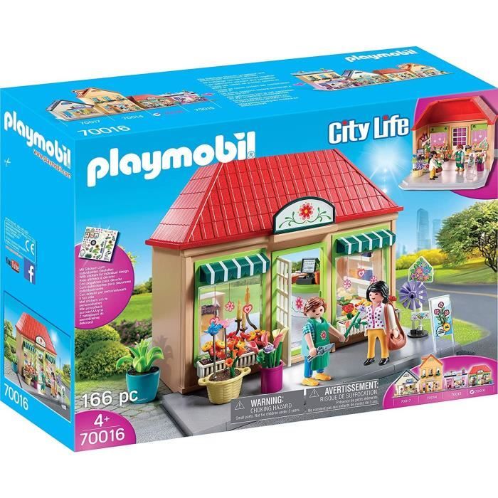 Playmobil Extension Usine Maison Moderne City Life Multicolore