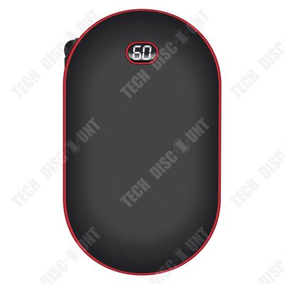 Chauffe-mains Portable 2-en-1 6000mAh, 5 Niveaux De Chaleur, 2 Secondes Usb C Rapide Mini Leger Hiver 98416255