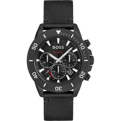 BOSS Homme Analogique Quartz Solaire Montre avec Bracelet en Nylon 1513918 Achat vente montre Adulte Noir Cdiscount