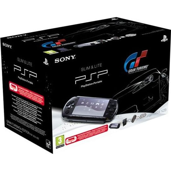 CONSOLE PSP 3004 XZB Noire + Le jeu Gran Turismo + - Cdiscount