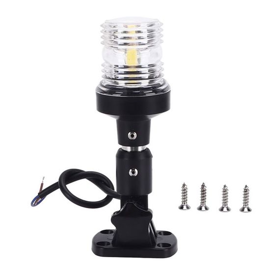 Cocosity Feu de signalisation de navigation LED 10in IP66 Blanc pour bateau - Sport