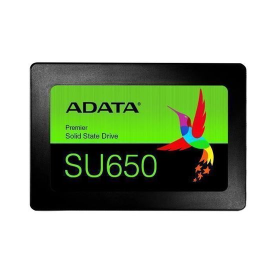 ADATA Ultimate SU650, 240 Go, 2.5", Série ATA III, 6 Gbit-s