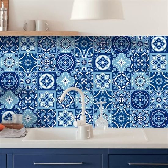 Patchwork de carreaux de ciment - Cimenterie de la Tour