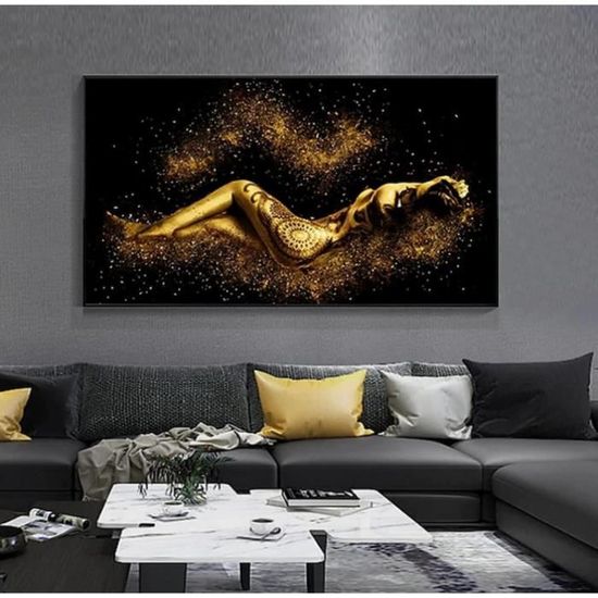 Lot 3 Affiches Ethniques Abstraites - Art Mural Africain Femme Noire - 50x70 Cm Bohème