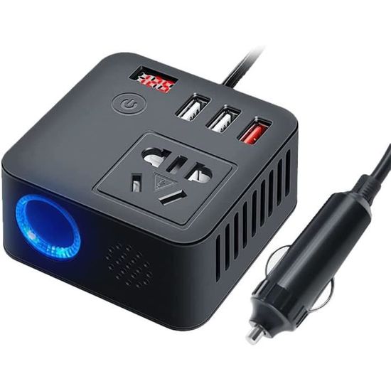 Onduleur électrique pour voiture 200W, 12v DC à 22... - Grandado