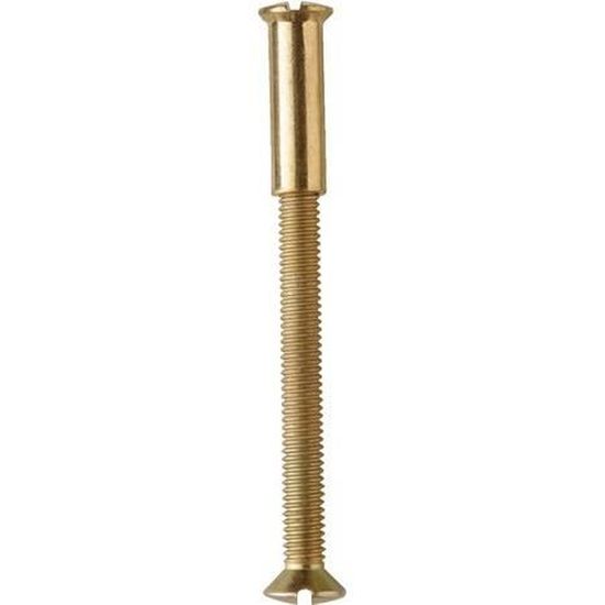 Vis Sécables Avec Douille En Laiton Pour Poignée De Porte - Diamètre 4mm, Longueurs De 20 à 60mm, Marque CADAP