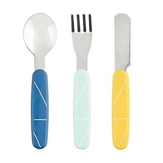Babymoov Set De 3 Couverts Inox Azur Cdiscount Puericulture Eveil Bebe