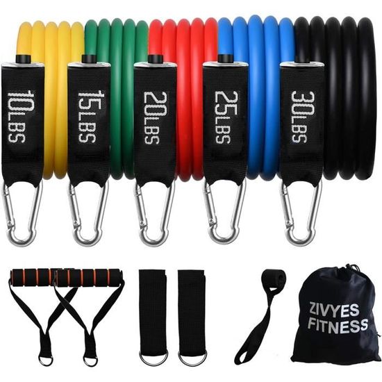 C Bande Elastique Fitness Musculation Bandes De Résistance Avec