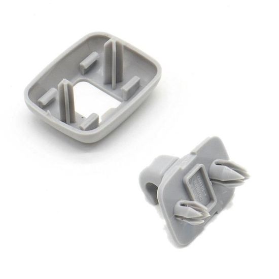 Clip Fixation Pare-soleil Pour Audi A1, A3, S3, A4, S4, A5, S5, Q3, Q5 - Gris - Installation Facile