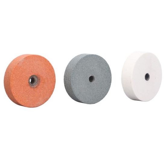 Kit De 12 Meules De Polissage Pour Perceuse - Tampons Abrasifs Couleur, Tige 3mm - Pour Céramique, Métal, Bois