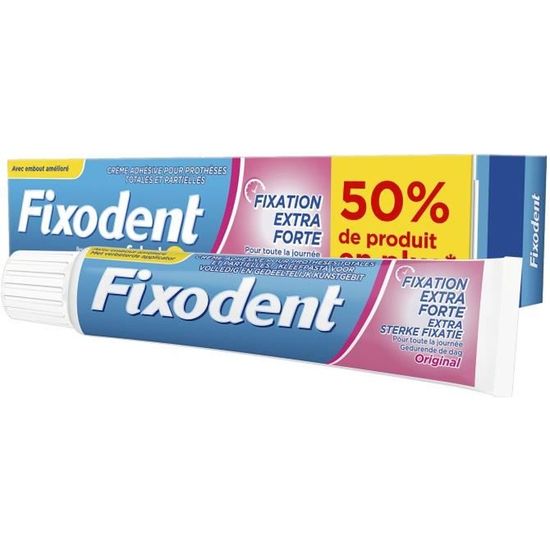 FIXODENT Crème adhésive pour prothèses dentaires 70,5 g Cdiscount Au quotidien